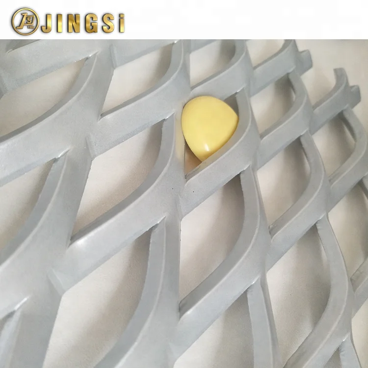 Galvanized Stainless Steel Aluminum Expanded Metal Mesh metal mesh curtain wall panel Punching Processing Welding Service Metal