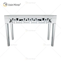 Wholesale Elegant WXF-603 Charming Silver Mirrored Console Table for Furniture