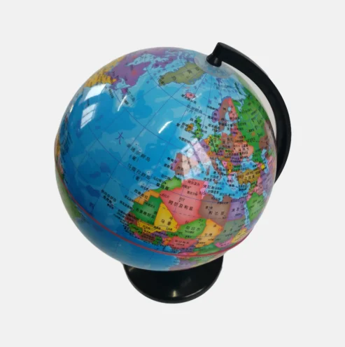 
Education teaching Plastic world Globe 14.2cm for kids decoration globe Children money bank 