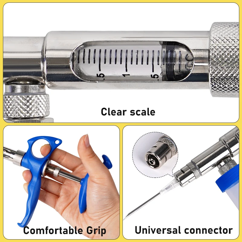 Rabbit Artificial Insemination Gun Rabbit Continuous Insemination Apparatus Rabbit Insemination Gun