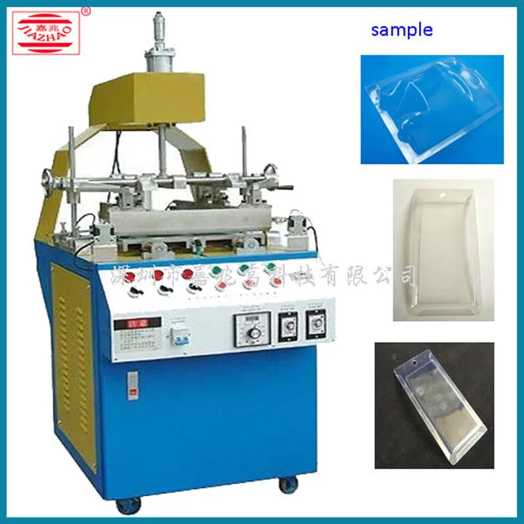 Three Edge Folding Plastic Blister Packaging Blister Edge Folding Machine for Cards mobile phone film cases and Waterproof case