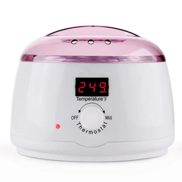 Custom Private Label Luxury Skin Care Digital Paraffin Wax Melter Warmer Heater Kit for Hair Removal