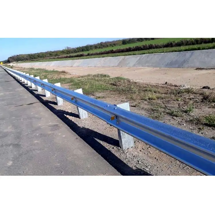 Factory Wholesale Highway Guardrail Hot Dip Galvanized Guard Rail External 90 Degree Corner Terminal End