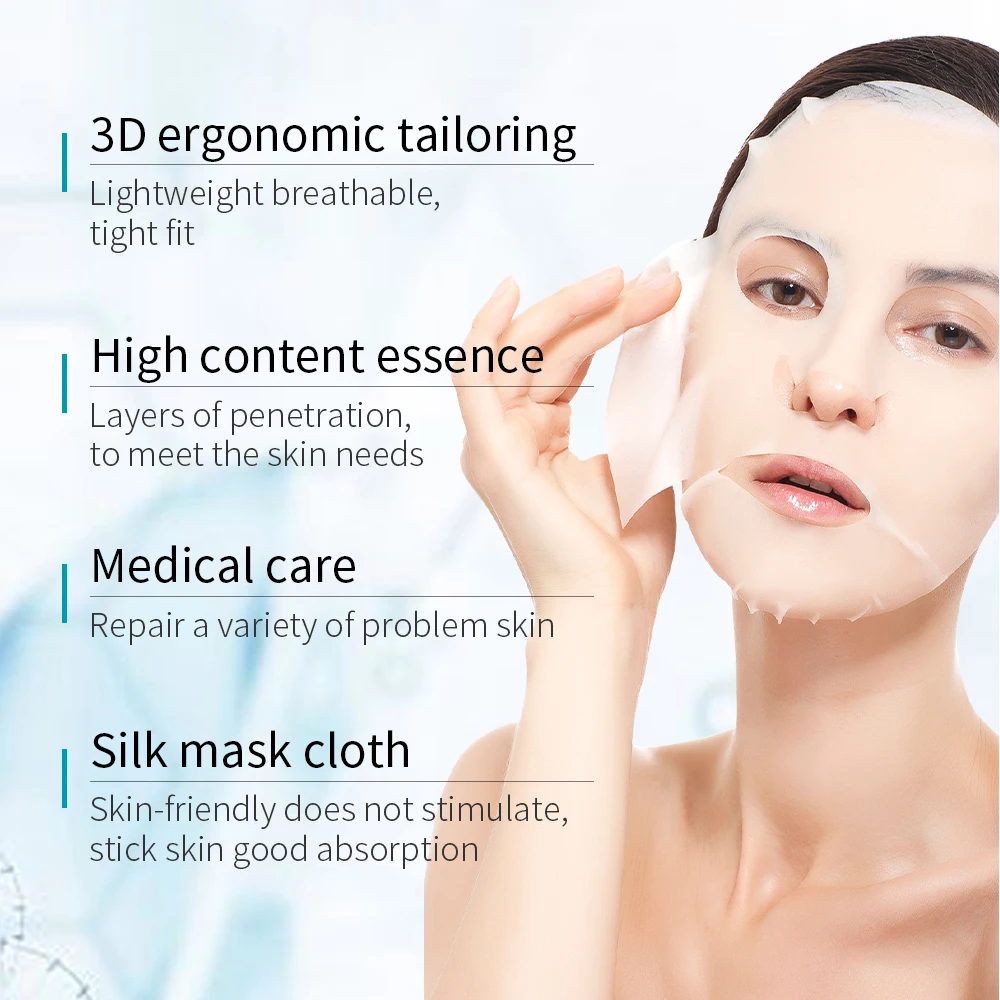 OEM/ODM Private Label Natural Skin Mask Repair sensitive skin red blood streaks and remove acne Cold Compress Face Mask