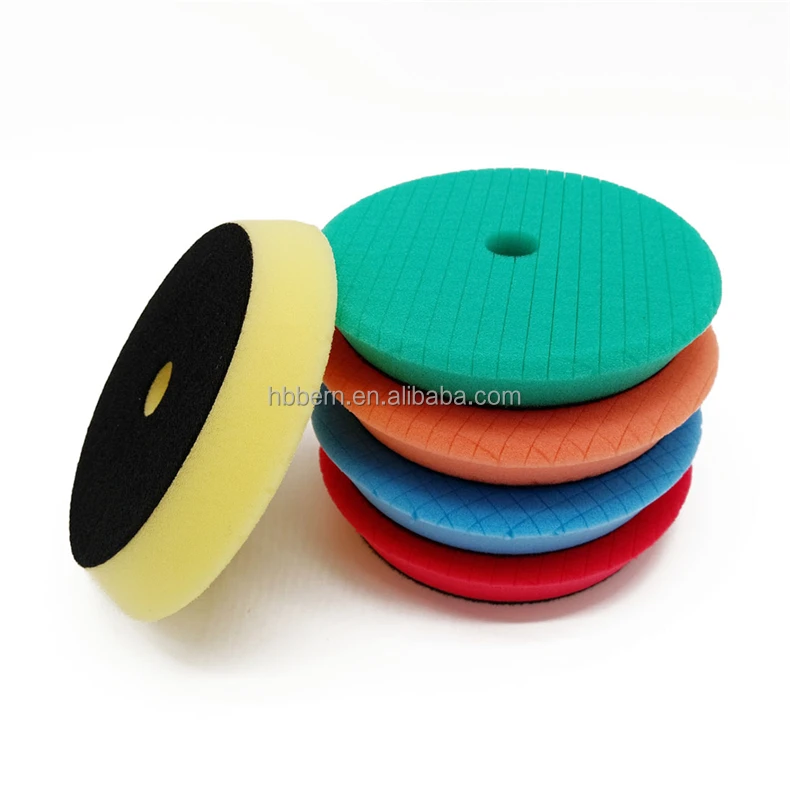 Полировальный диск для автомобиля, 6 дюймов, полировальная подушка из пены DA, полировальная губка для автомобиля