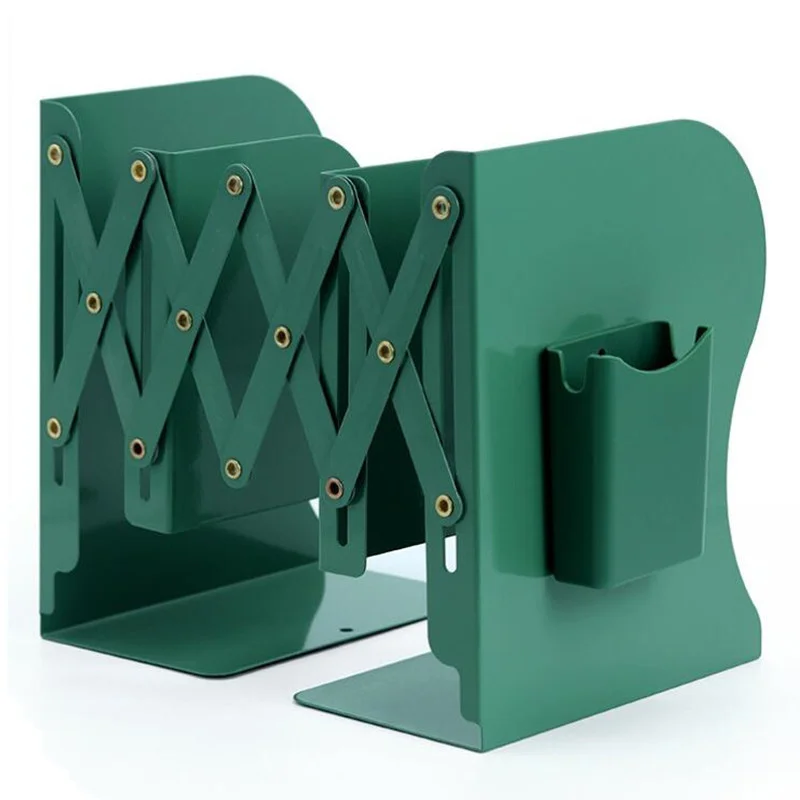 Wholesale retractable bookstand with pen holder Simple student Desk Organizer
