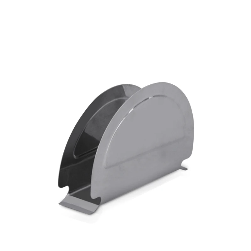 Wholesale Restaurant coffee shop table paper tissue box custom stainless steel metal napkin holder