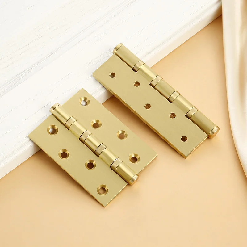 Furniture Brass Solid Cabinet Door Catch Latch Small Furniture Folding Concealed Door Hinges