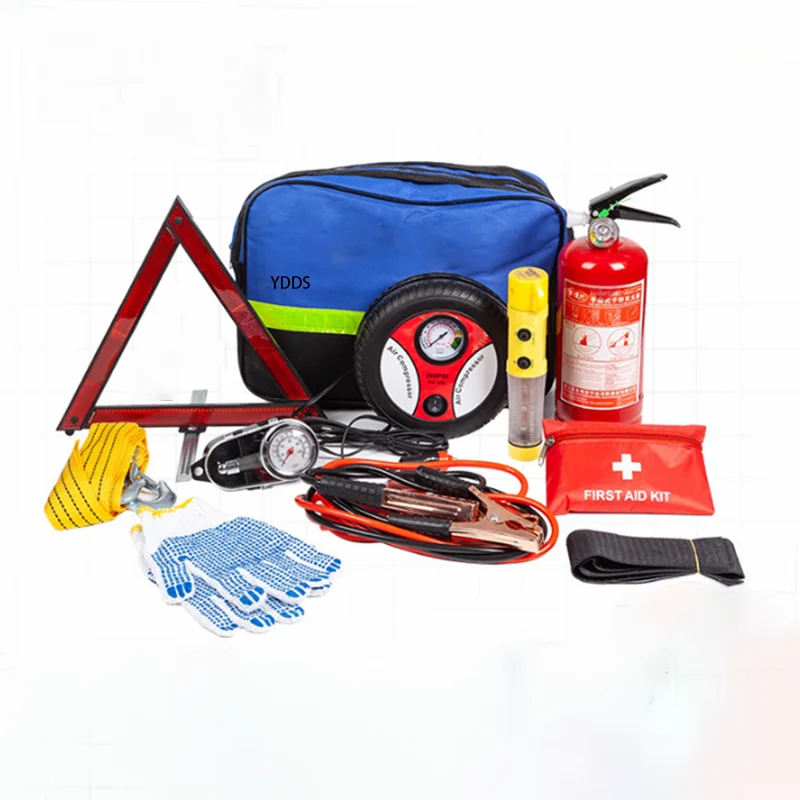 Winter Car Safety Roadside Assistance Emergency Kits Auto Emergency Road Kit Tool Bag