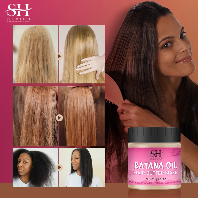 Natural Hair Care Treatment Hair Growth Haar Mask Batana Oil Butter Mask Moisturize Raw Batana Oil Butter For Hair Growth