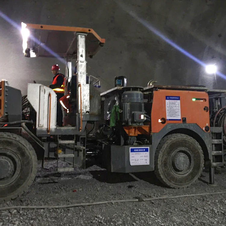 
Jumbo tunnel face drilling rig ZEGA UJ22 Boomer twin three single-boom Kaishan Underground tunneling mining face drilling rig 