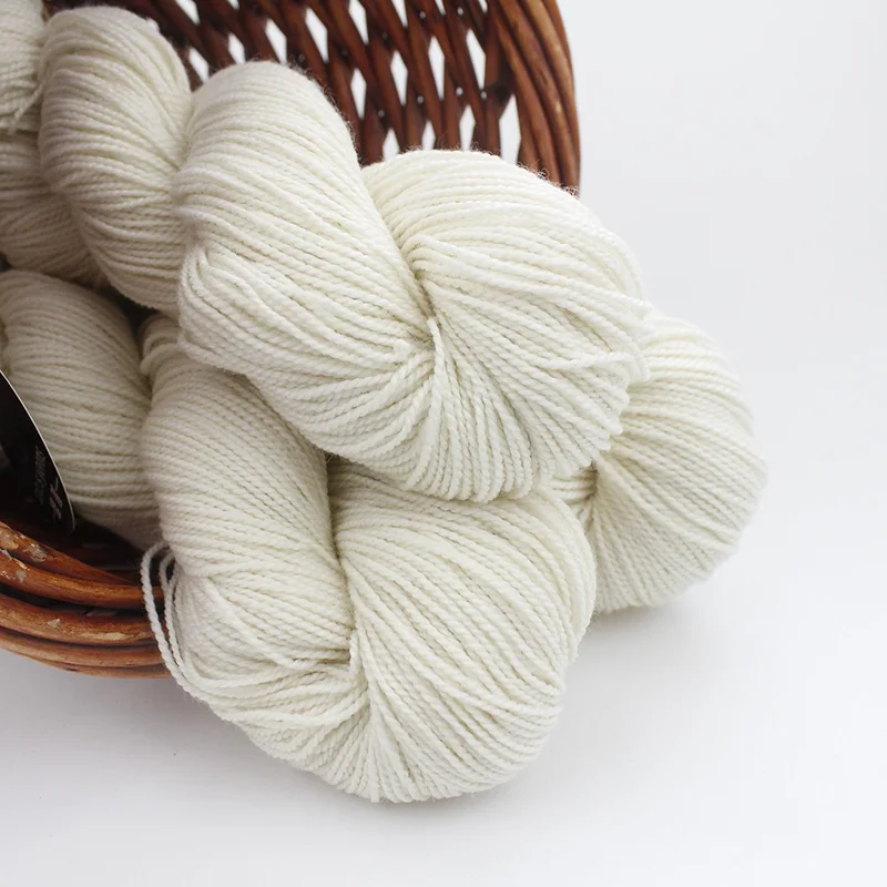 Lotus 100% Merino Wool DK Yarn Undyed for Knitting or