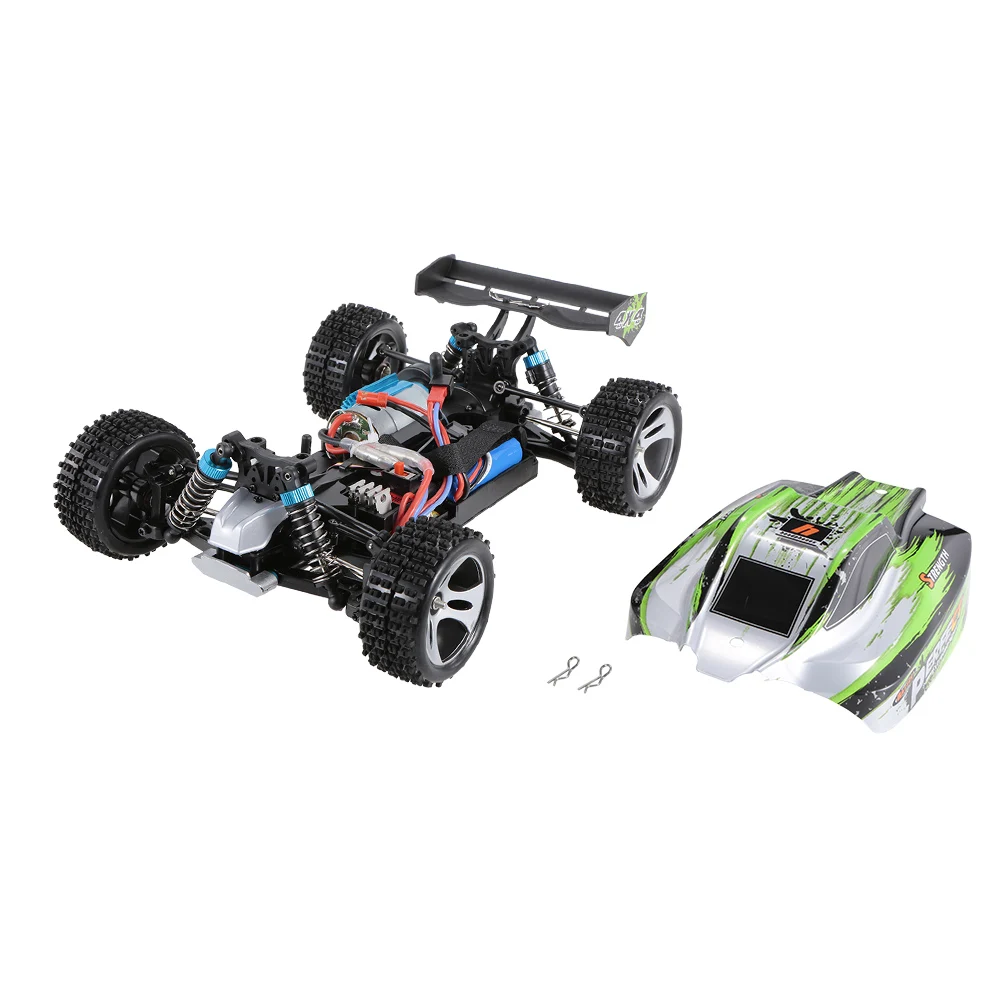 WLtoys A959B 1/18 70Km/h High Speed Racing RC Car 540 Brushed Motor 4WD Off-Road Remote Control Car RTR RC Toy