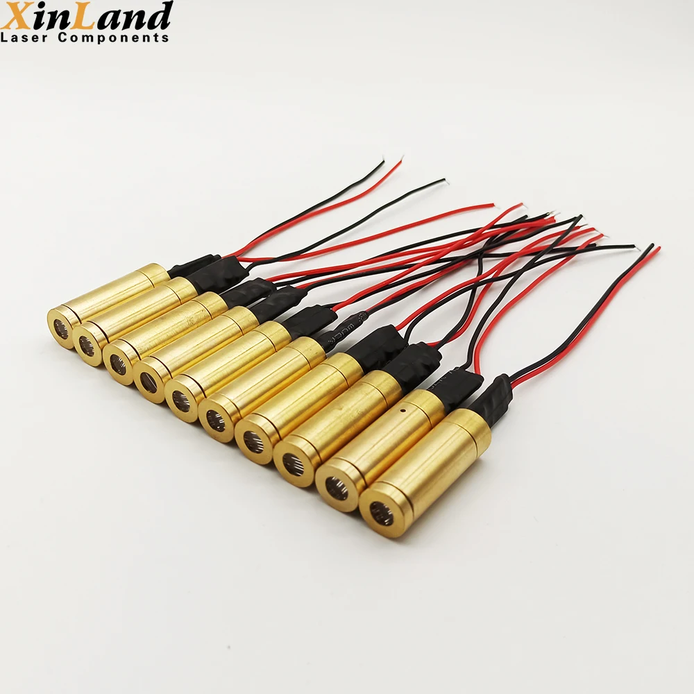 XinLand Green Line Laser Module 520nm 5mw Mini Laser Diode Module Dot Line Crosshair Laser Diode