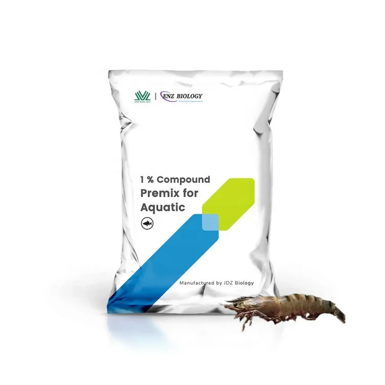 Factory direct supply vitamins powder compound concentrated premix 1% feed for prawns health