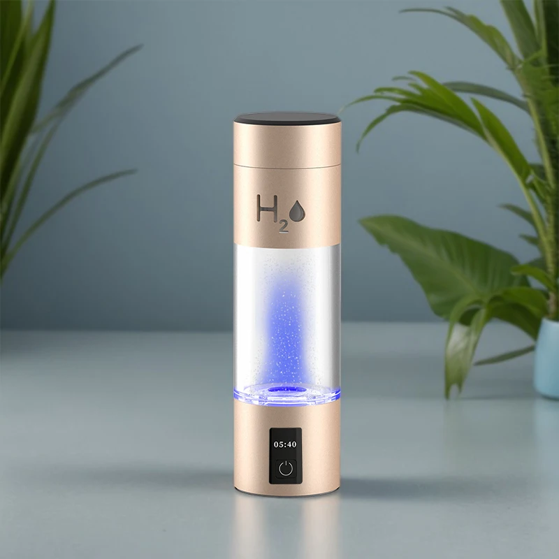 Customized Logo Pressure Relief Technology Portable 3000ppb 1500ppb Hydrogen Rich Ionizer Water Generator Bottle