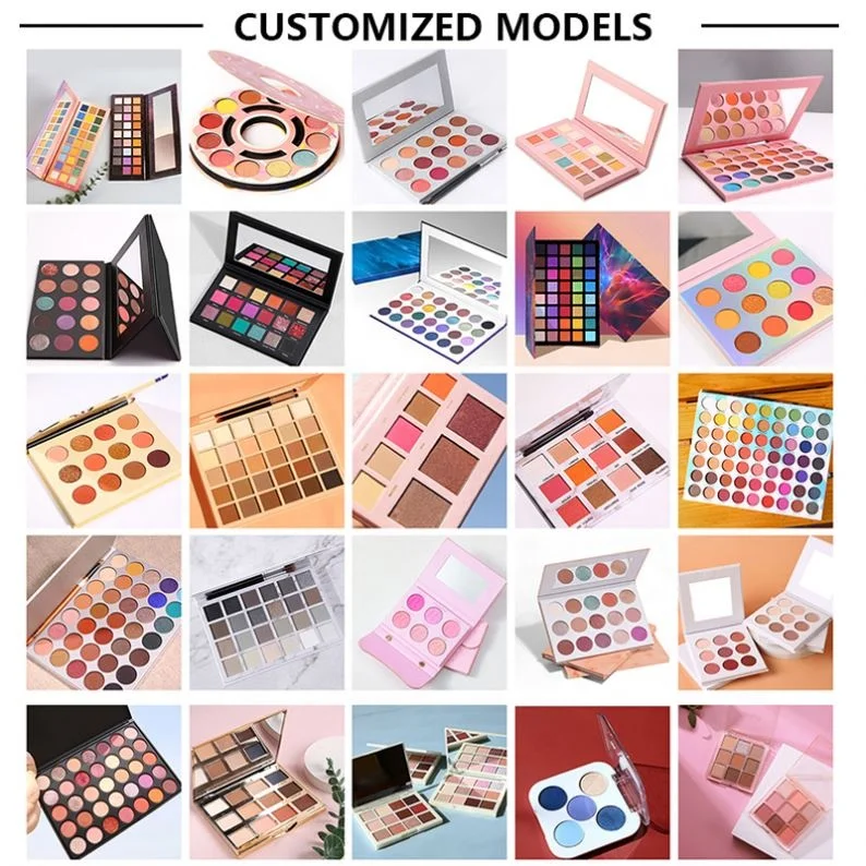 Hot Sale Halal Matte Nude Custom Eyeshadow Palette Eye Shadow 9 Color Makeup