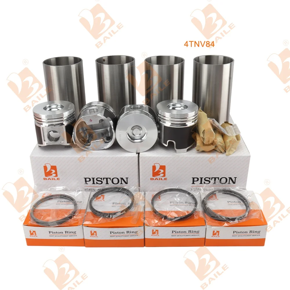 4TNV84 Rebuild Kit Overhaul Parts For 4TNV84 Yanmar Engine John Deere Tractor Excavator