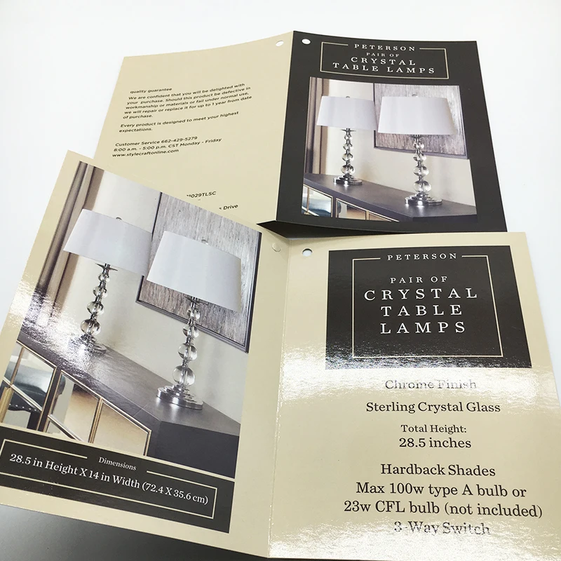 professional manufacturer glossy art paper colorful design custom printed a4/ a5 flyer printing brochure manual