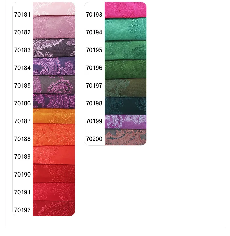 High-quality bright color suit jacket fabric jacquard cashew pattern two-tone jacquard is suitable for bag lining