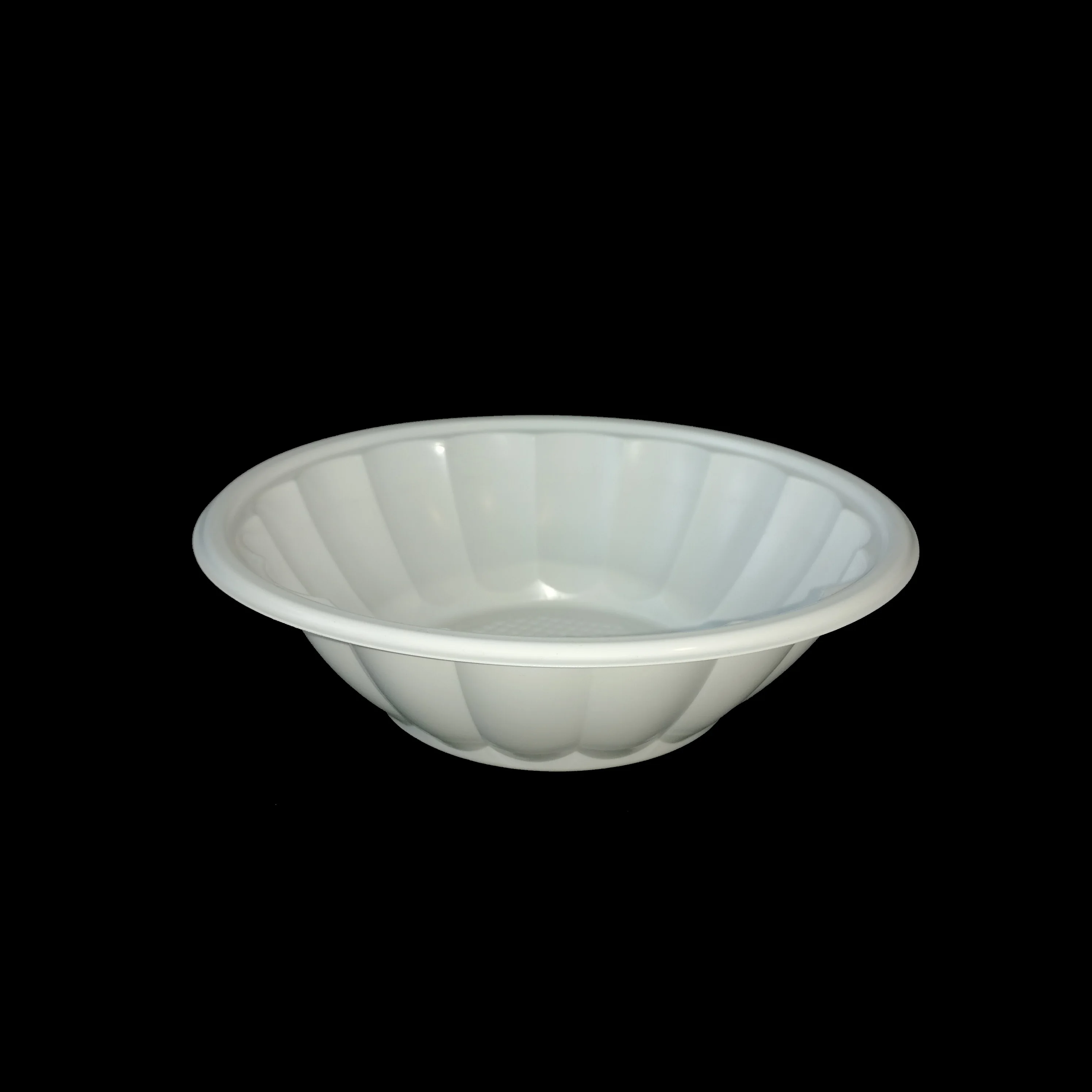 Factory Wholesale 7 Oz Disposable Plastic Hot Soup Bowls Pp Take Out White Food Round Storage Food Container