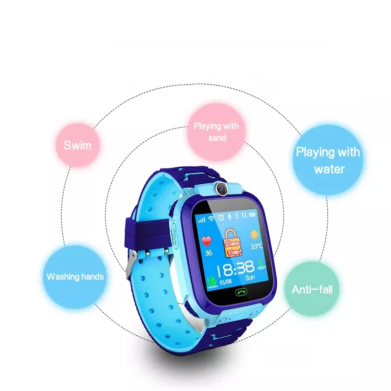 children smart watch for kids phone gps with games sim card kid