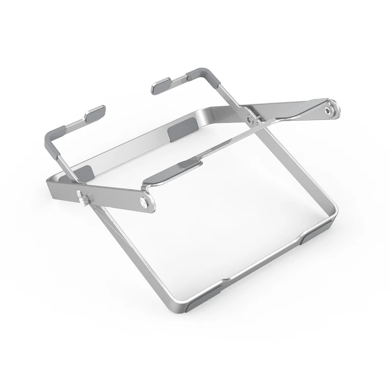 Подставка для ноутбука из алюминиевого сплава X-типа эргономичный дизайн Складная регулируемая Портативная