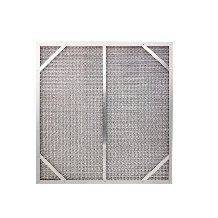 High Quality G3 G4 Washable Metal Mesh Filter With Aluminum Frame