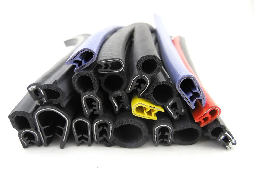 Compound U-shaped Cabinet Sealing Strip Cabinet Door Strip Control Cabinet Rubber Strip Cutting Moulding