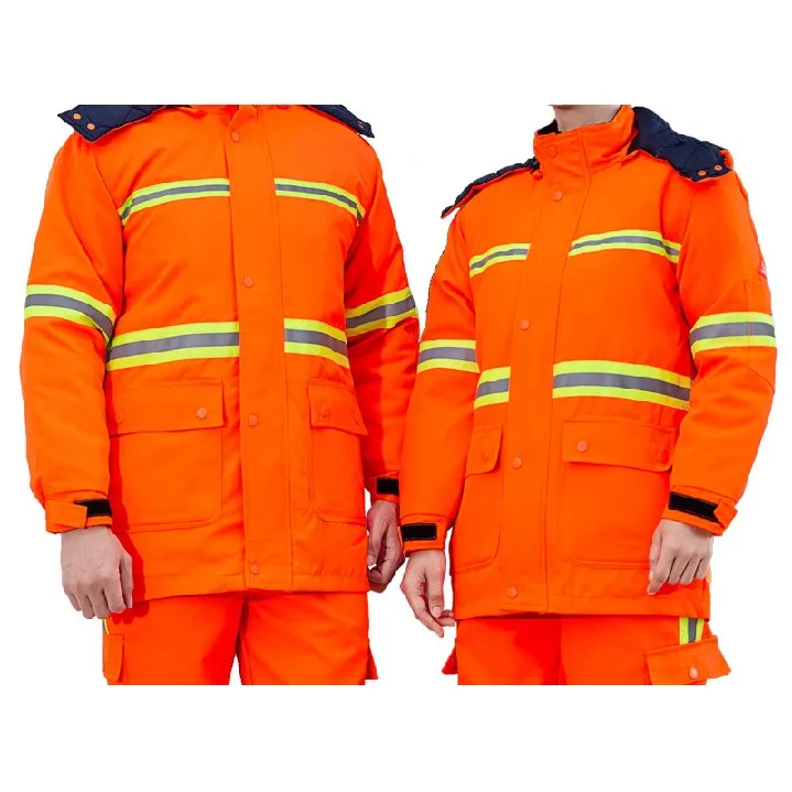 Hi-Vis Reflective Winter Wear Waterproof Rain Coat Outdoor Safety Clothing for Construction Workers & Sanitation Workers