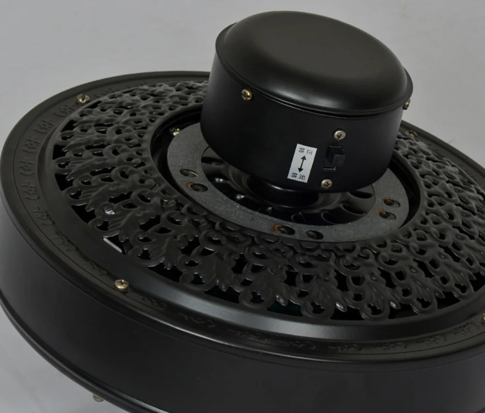 Modern Ceiling Indoor Fan Decorative Smart 110V-240V Remote Control Luxury Wooden Blades Led Light Ceiling Fan