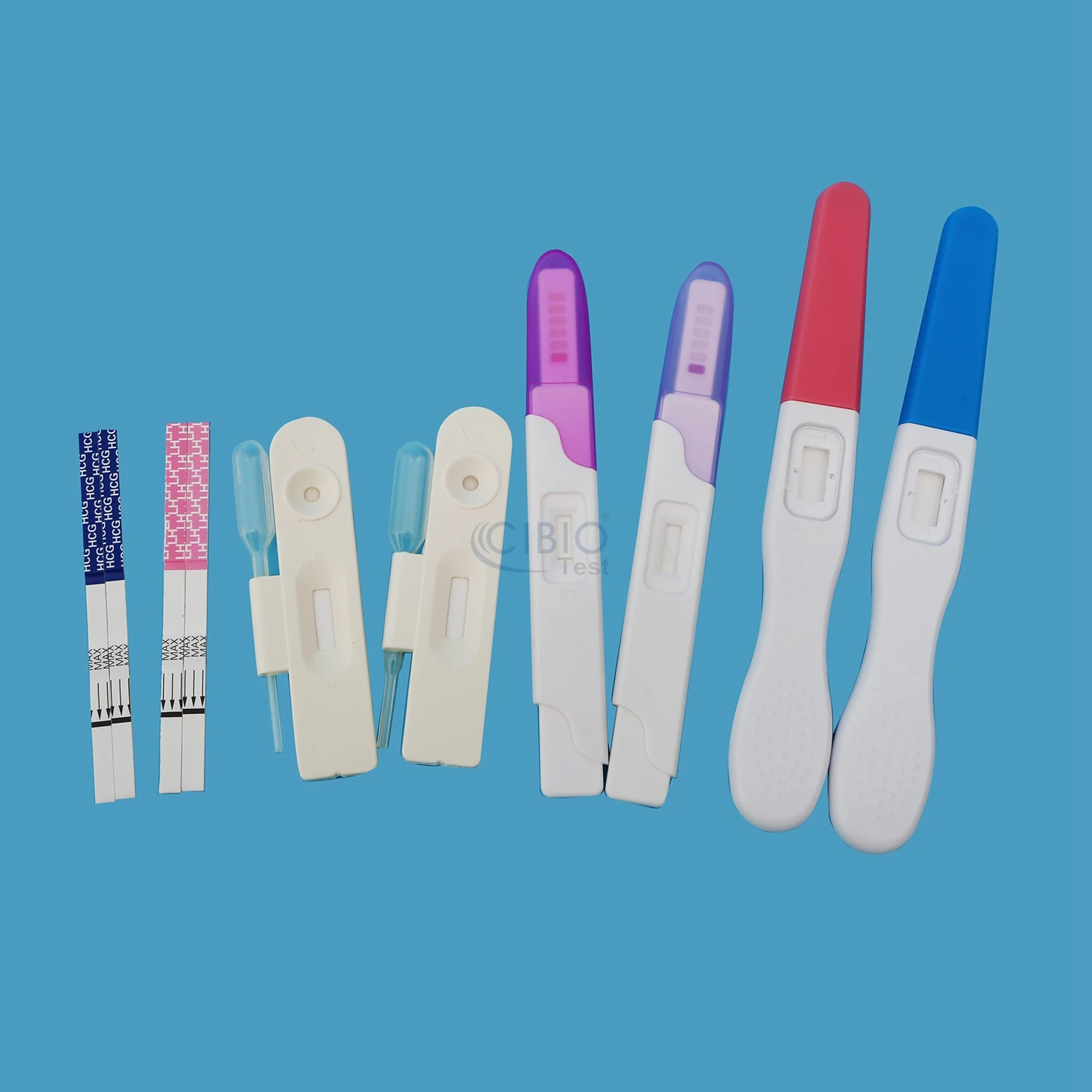 manufacturer diagnostic rapid urine pregnancy hcg and LH ovulation test strips