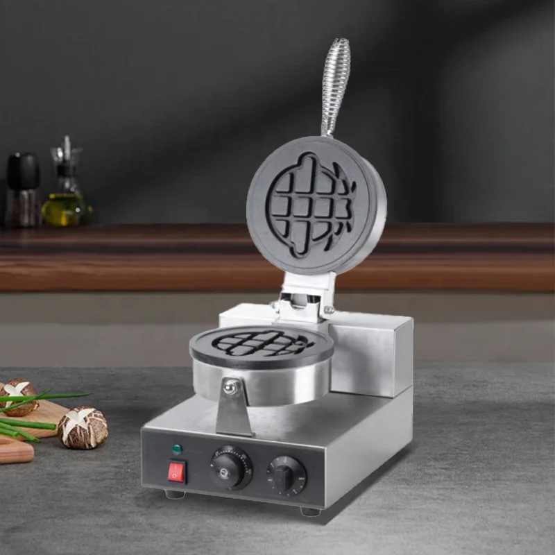 Wholesale  Commercial Stuffed Belgian Waffle Maker Restaurant Snack Shop Use Cartoon Shaped Electric Stuffed Waffle Maker