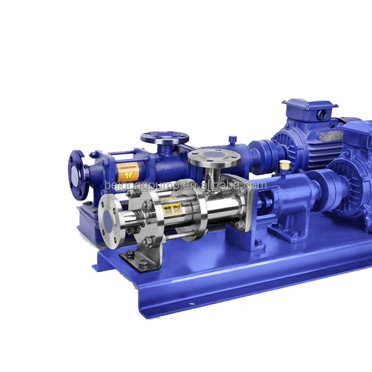 High quality wholesale Chemical industry Transport liquid screw pump dosing system