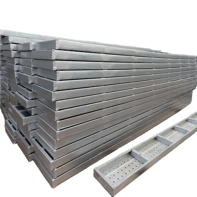 hot selling high quality scaffolding steel plank 3m-10m height platform insulated fiberglass Q195