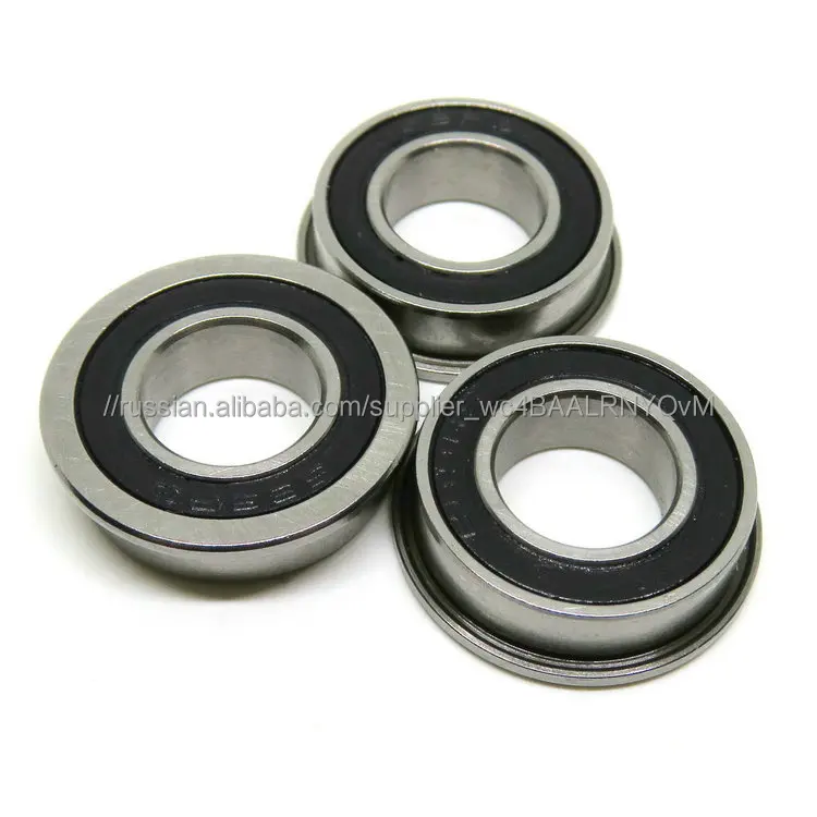 Professional SF693 2RS Small 440C Stainless Steel Flange Ball Bearing 3X8x4mm