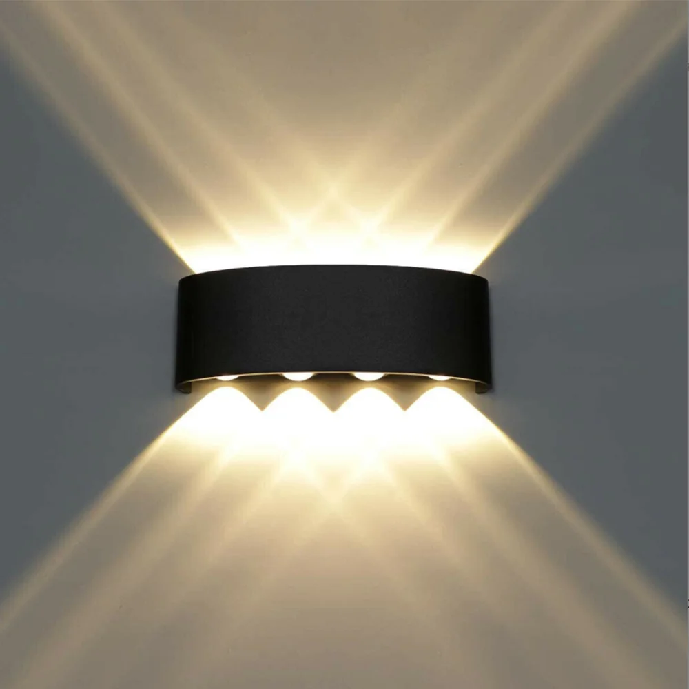 Plastic Material Cheap Price High Quality Outdoor Waterproof Outdoor LED Wall Lamp