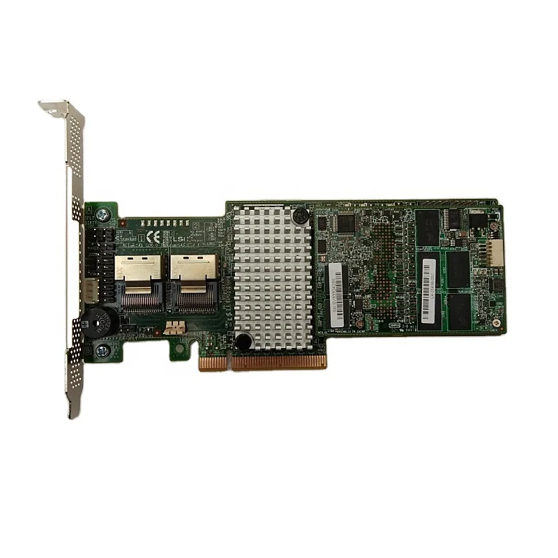 9270CV-8i оригинал для LSI MegaRAID SAS 1 ГБ PCI-e карта 6 перед отправкой