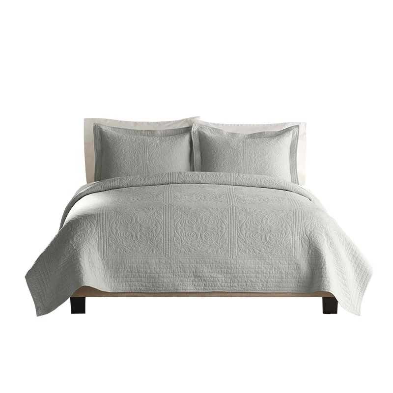 Оптовая продажа, прочное стеганое покрывало большого размера, одеяло, постельное белье, покрывало с ручной вышивкой