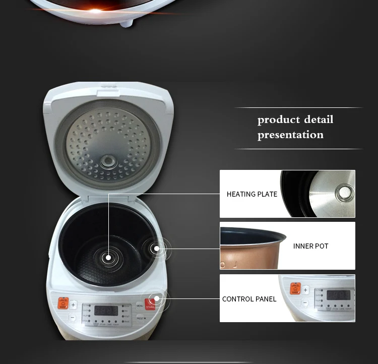 Chinese Kitchen Appliances Plastic 3.0 Litres Cuisseur De Riz Stainless Steel Rice Cooker Car 12V 24V Cook Rice
