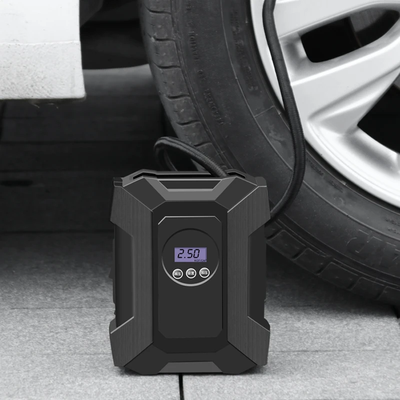 New Digital Display Mini Car Air Pump 12v Smart Electric Air compressor