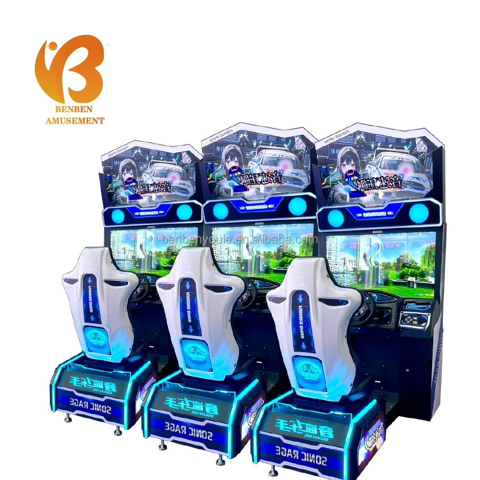 Amusement Park car racing simulator game machine arcade car racing machine