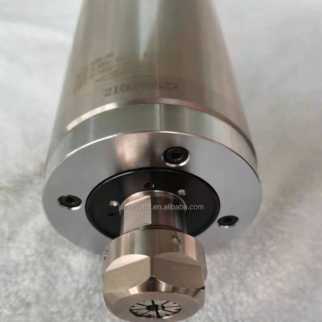 80mm diameter 2.2kw 40000rpm ER20 high rpm water cooled spindle