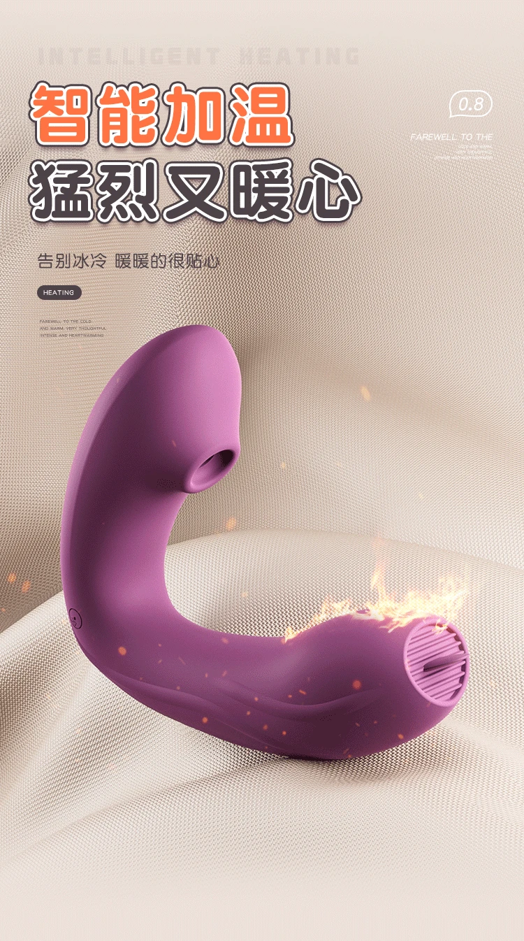 Hot Sale Dropshipping Version Clitoris Sucking Stimulator Dildo Vibrator Tongue Licking Vibrator For Female