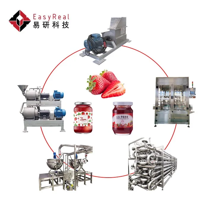 High Quality Strawberry Juicer Extractor Machine Berry Juice Production Line Strawberry Juice Machine