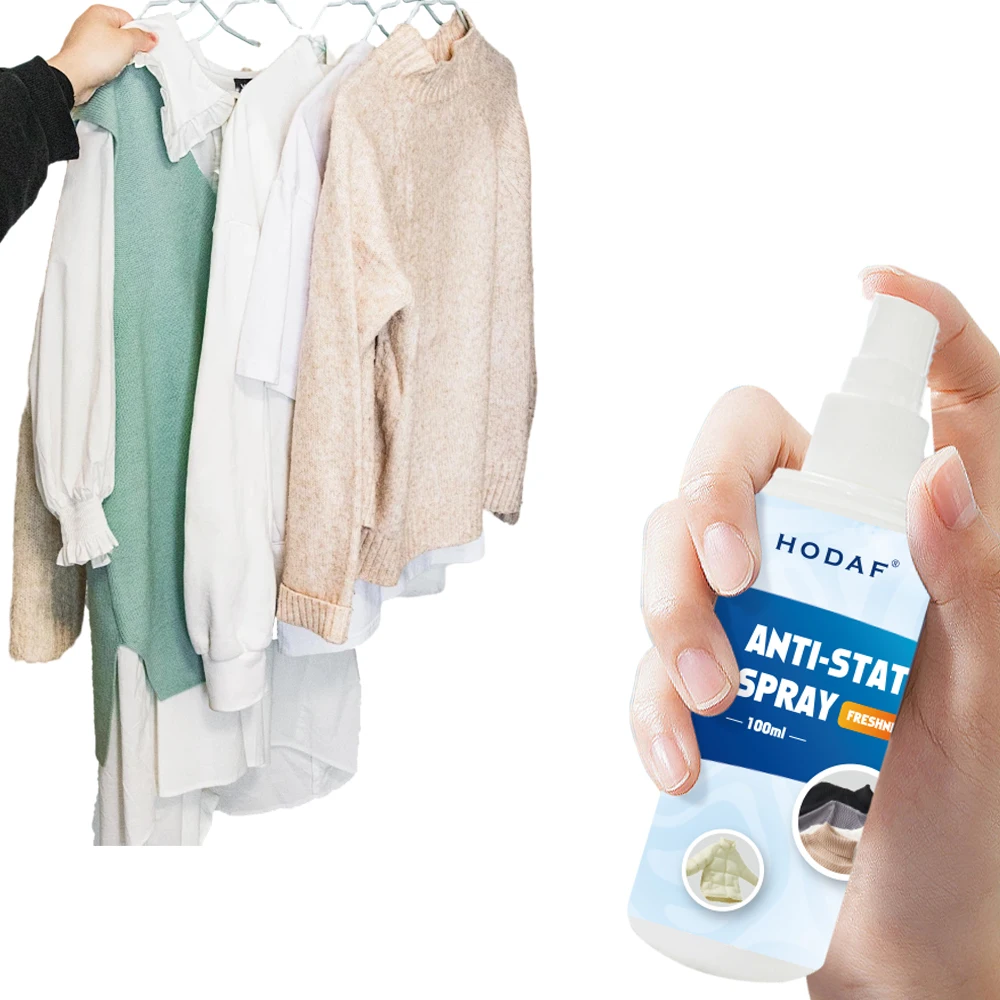 Private Label Clothing Wrinkle Release Static Cling Removal Spray Anti-static Spray