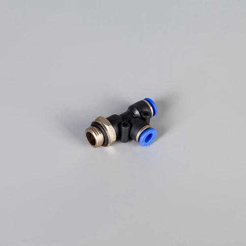 2 Way Side Thread Brass Pneumatic Fitting Plastic Tube Fitting Quick Connector Pipe Pneumatic Fitting