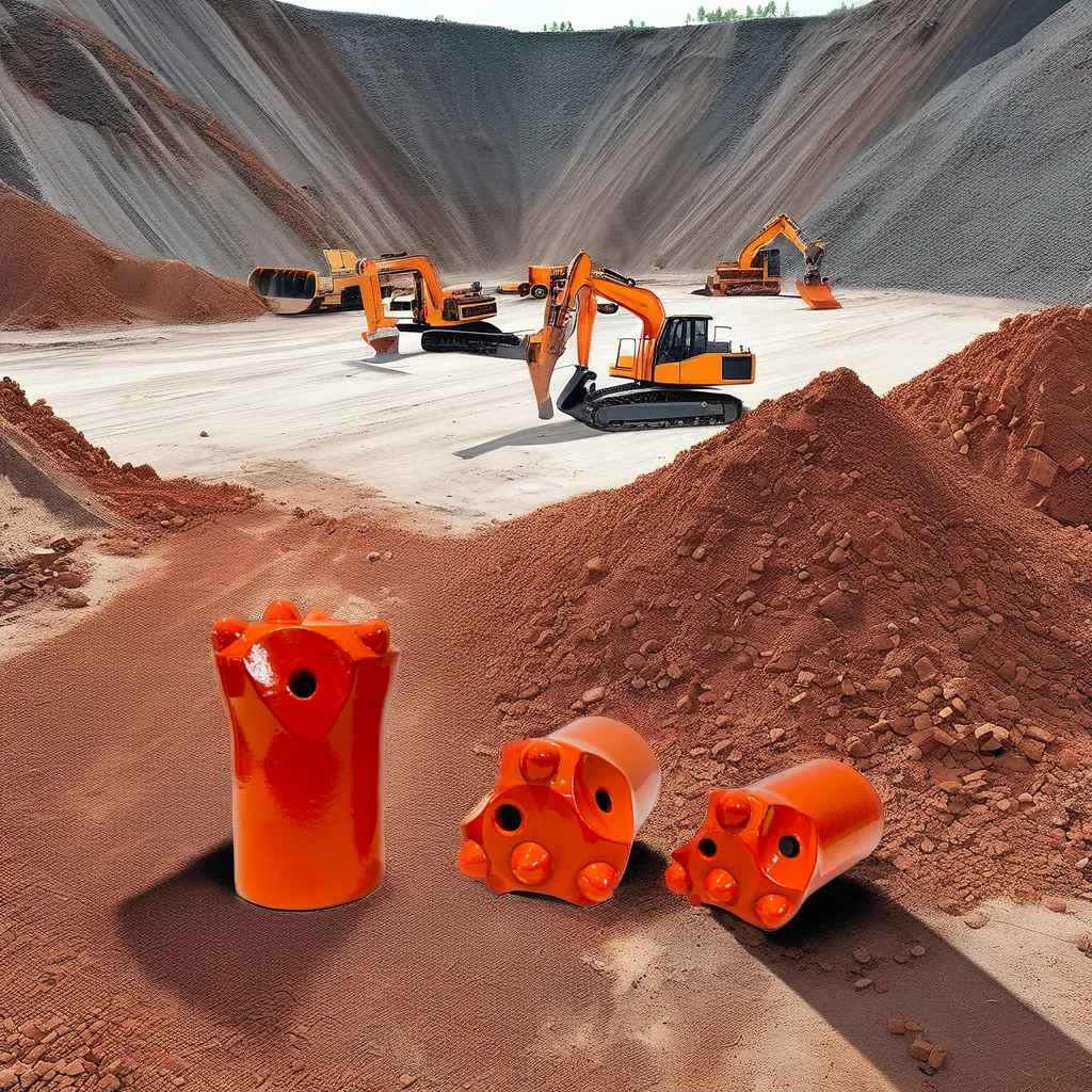 40-34MM Carbon Steel Heat Treated Tap Drill Bit for Mining Construction Machinery Parts