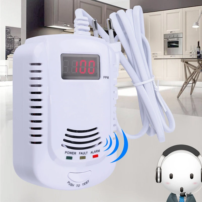 gas detector gas leak detector lpg gas detector