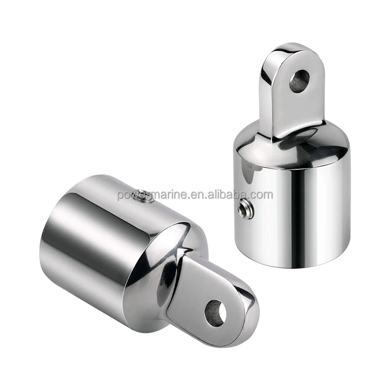 AISI Stainless steel 316 marine deck hardware Mirror Polished Boat Fitting Bimini Top Cap